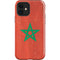 Morocco Flag Distressed iPhone 12 Impact Case